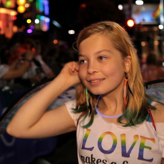 Gayby Baby - Ebony auf der Parade
