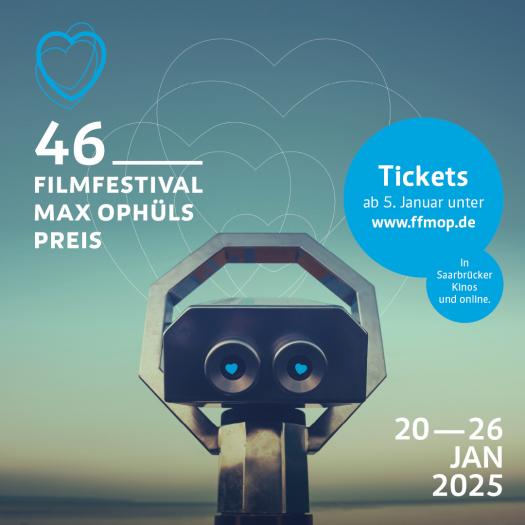 Motiv des 46. Filmfestival Max Ophüls Preis